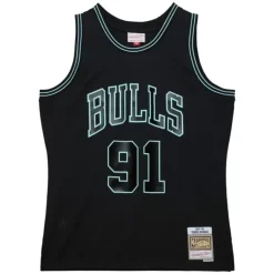 Jerseys Mitchell & Ness -Glow In The Dark Swingman Jersey Chicago Bulls 1997-98 Dennis Rodman