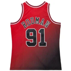 Jerseys Mitchell & Ness -Golden Hour Glaze Swingman Jersey Chicago Bulls 1997 Dennis Rodman