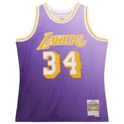 Jerseys Mitchell & Ness -Golden Hour Glaze Swingman Jersey Los Angeles Lakers 1996 Shaquille O'Neal