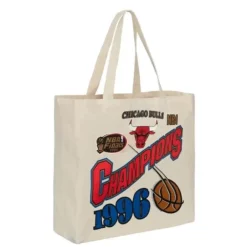 Apparel Mitchell & Ness Accessories-Graphic Tote Bag 2.0 Chicago Bulls
