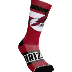 Apparel Mitchell & Ness Accessories-Hail Mary Crew Socks Arizona Cardinals