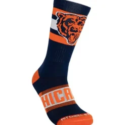 Apparel Mitchell & Ness Accessories-Hail Mary Crew Socks Chicago Bears