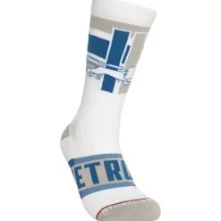 Apparel Mitchell & Ness Accessories-Hail Mary Crew Socks Detroit Lions