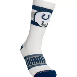 Apparel Mitchell & Ness Accessories-Hail Mary Crew Socks Indianapolis Colts