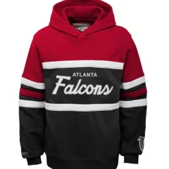 Apparel Mitchell & Ness Big Kids-Head Coach Hoody Atlanta Falcons