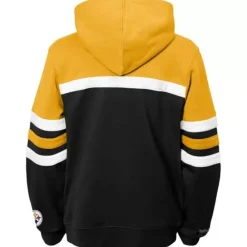 Apparel Mitchell & Ness Big Kids-Head Coach Hoody Pittsburgh Steelers