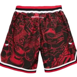 Apparel Mitchell & Ness Shorts-Hebru Shorts Chicago Bulls