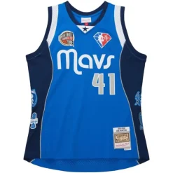 Jerseys Mitchell & Ness -Hof Swingman Jersey Dallas Mavericks Dirk Nowitzki