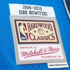Jerseys Mitchell & Ness -Hof Swingman Jersey Dallas Mavericks Dirk Nowitzki