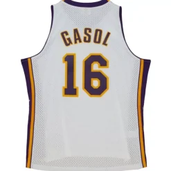 Jerseys Mitchell & Ness -Hof Swingman Jersey Los Angeles Lakers Pau Gasol