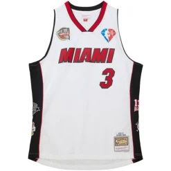 Jerseys Mitchell & Ness -Hof Swingman Jersey Miami Heat Dwyane Wade