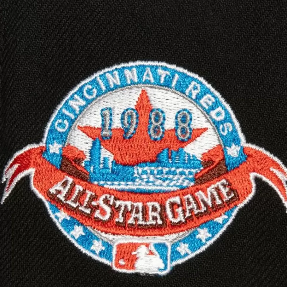 Headwear Mitchell & Ness -Homefield Fitted Coop Cincinnati Reds