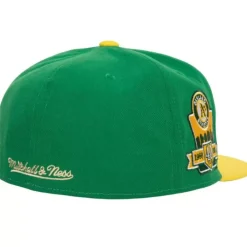 Headwear Mitchell & Ness -Homefield Fitted Coop Oakland Athletics
