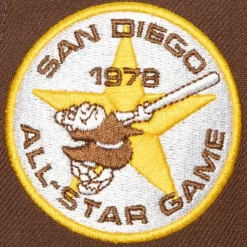 Headwear Mitchell & Ness -Homefield Fitted Coop San Diego Padres