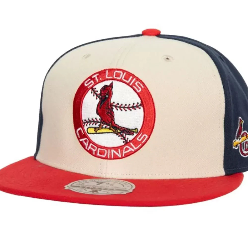 Headwear Mitchell & Ness -Homefield Fitted Coop St. Louis Cardinals