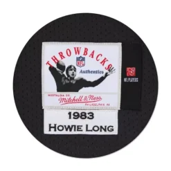 Jerseys Mitchell & Ness -Howie Long 1983 Authentic Jersey Los Angeles Raiders