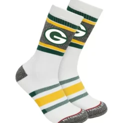 Apparel Mitchell & Ness Accessories-Interception Crew Socks Green Bay Packers
