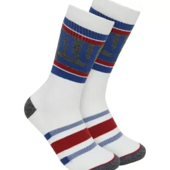 Apparel Mitchell & Ness Accessories-Interception Crew Socks New York Giants