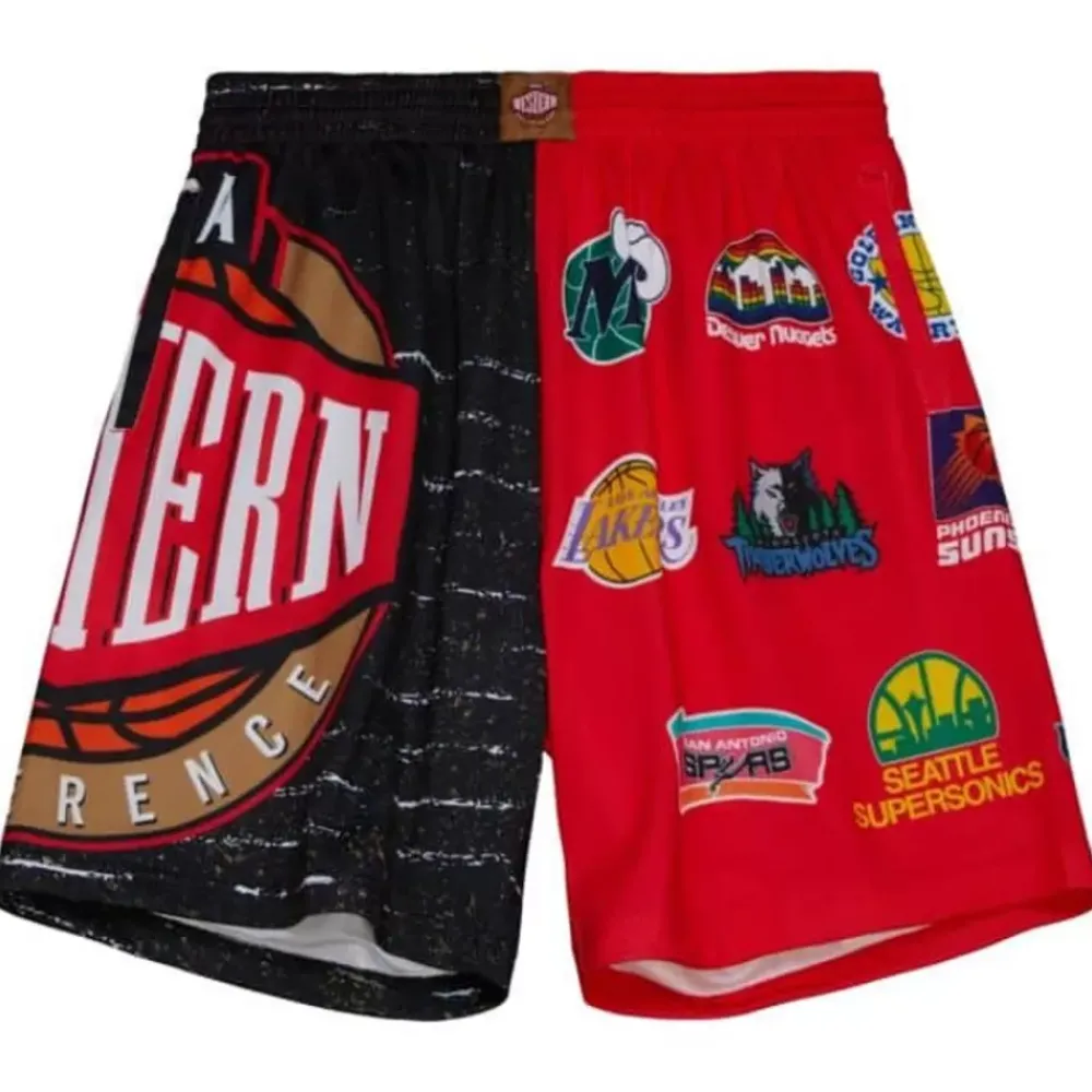 Apparel Mitchell & Ness Shorts-Jumbotron 3.0 Shorts All Star West