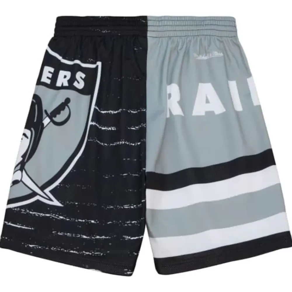 Apparel Mitchell & Ness Shorts-Jumbotron 3.0 Shorts Oakland Raiders