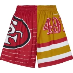 Apparel Mitchell & Ness Shorts-Jumbotron 3.0 Shorts San Francisco 49Ers