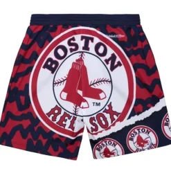 Apparel Mitchell & Ness Shorts-Jumbotron 2.0 Sublimated Shorts Boston Red Sox