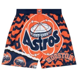 Apparel Mitchell & Ness Shorts-Jumbotron 2.0 Sublimated Shorts Houston Astros