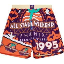 Apparel Mitchell & Ness Shorts-Jumbotron 2.0 Sublimated Shorts All Star 1994-95