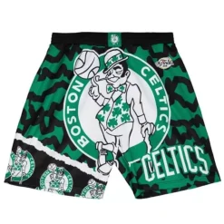 Apparel Mitchell & Ness Shorts-Jumbotron 2.0 Sublimated Shorts Boston Celtics