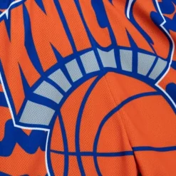 Apparel Mitchell & Ness Shorts-Jumbotron 2.0 Sublimated Shorts New York Knicks