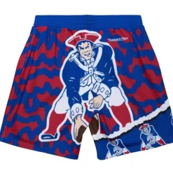 Apparel Mitchell & Ness Shorts-Jumbotron 2.0 Sublimated Shorts New England Patriots