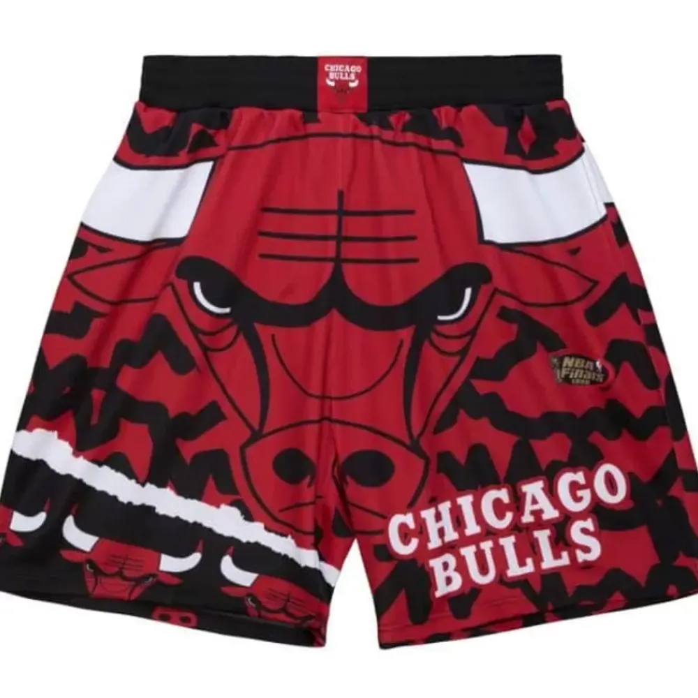Apparel Mitchell & Ness Shorts-Jumbotron 2.0 Sublimated Shorts Chicago Bulls