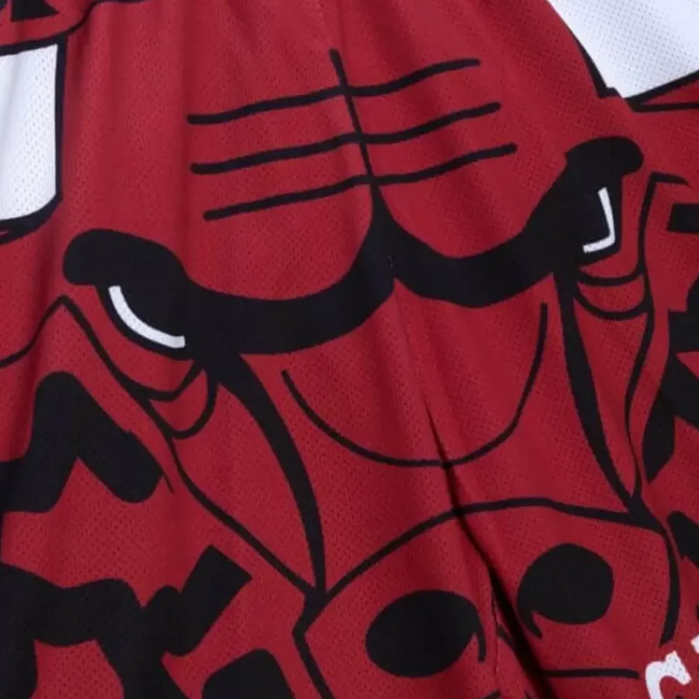 Apparel Mitchell & Ness Shorts-Jumbotron 2.0 Sublimated Shorts Chicago Bulls