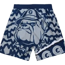 Apparel Mitchell & Ness Shorts-Jumbotron 2.0 Sublimated Shorts Georgetown University