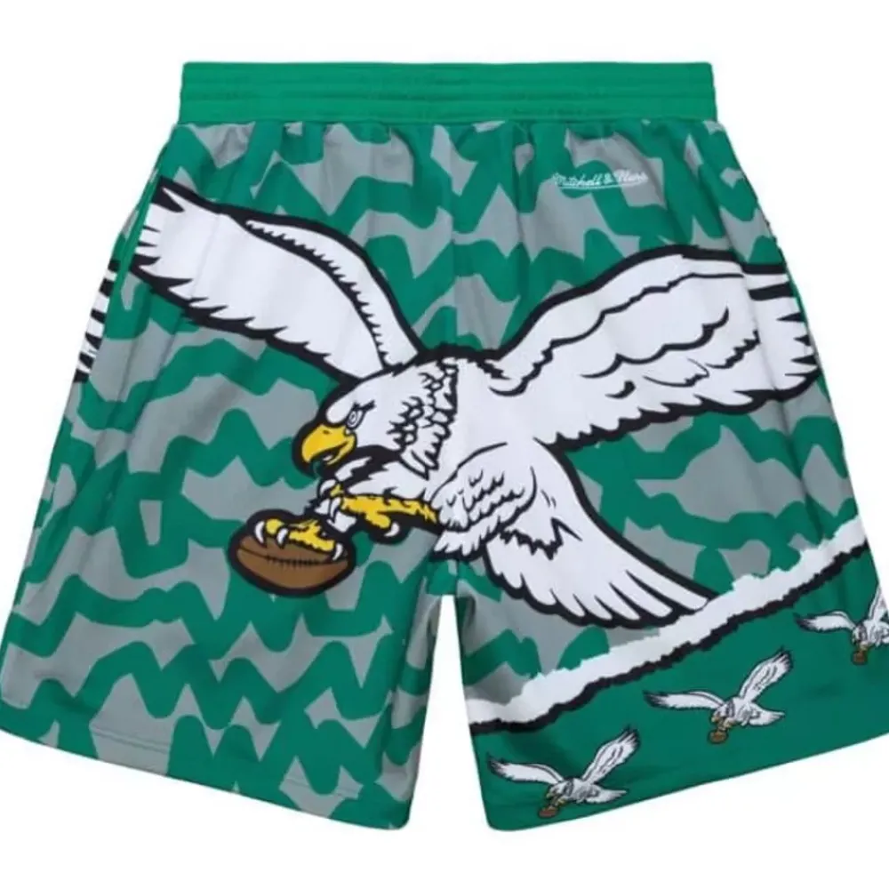 Apparel Mitchell & Ness Shorts-Jumbotron 2.0 Sublimated Shorts Philadelphia Eagles