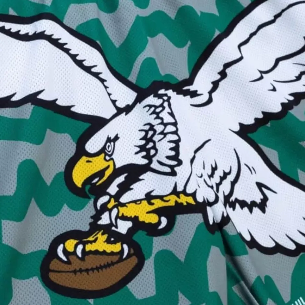 Apparel Mitchell & Ness Shorts-Jumbotron 2.0 Sublimated Shorts Philadelphia Eagles