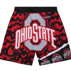 Apparel Mitchell & Ness Shorts-Jumbotron 2.0 Sublimated Shorts Ohio State