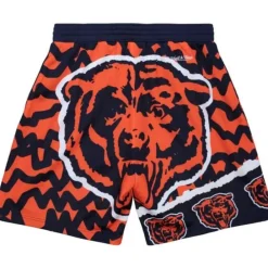 Apparel Mitchell & Ness Shorts-Jumbotron 2.0 Sublimated Shorts Chicago Bears