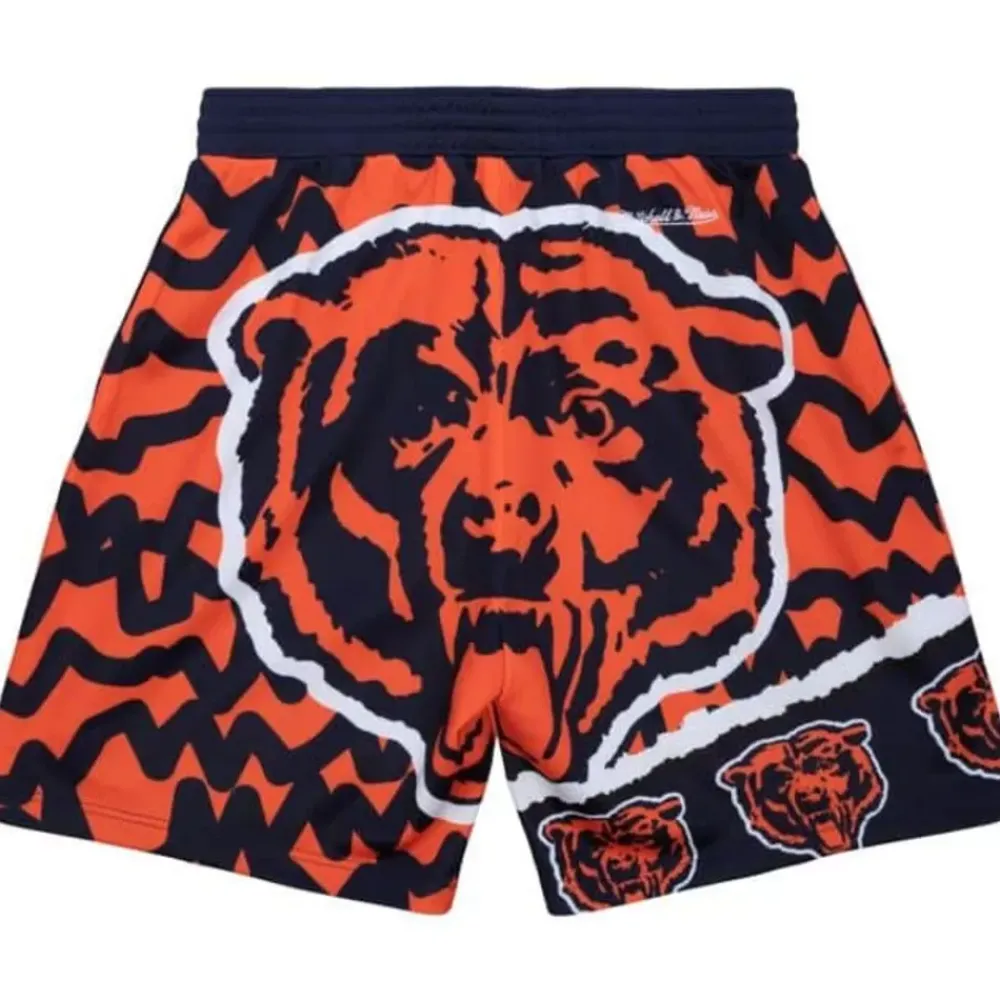 Apparel Mitchell & Ness Shorts-Jumbotron 2.0 Sublimated Shorts Chicago Bears