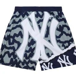 Apparel Mitchell & Ness Shorts-Jumbotron 2.0 Sublimated Shorts New York Yankees