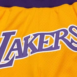 Apparel Mitchell & Ness Shorts-Just Don 7 Inch Shorts Los Angeles Lakers