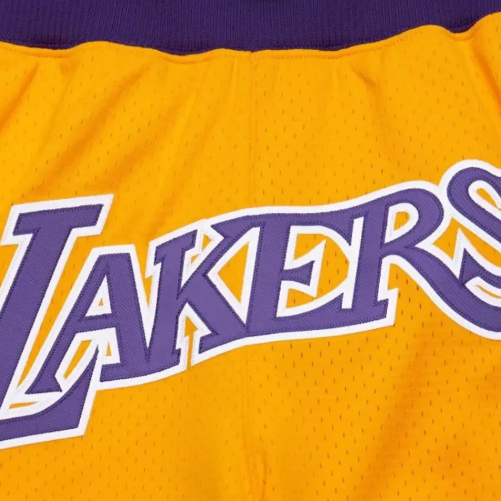 Apparel Mitchell & Ness Shorts-Just Don 7 Inch Shorts Los Angeles Lakers