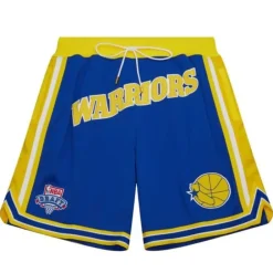 Shorts Mitchell & Ness -Just Don Hardwood Classics Shorts Golden State Warriors 1993