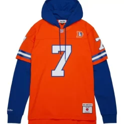 Jerseys Mitchell & Ness -Just Don Legacy Hoodie Jersey Denver Broncos John Elway