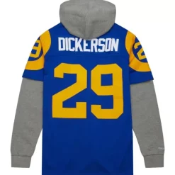 Jerseys Mitchell & Ness -Just Don Legacy Hoodie Jersey Los Angeles Rams Eric Dickerson
