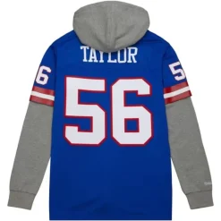 Jerseys Mitchell & Ness -Just Don Legacy Hoodie Jersey New York Giants Lawrence Taylor