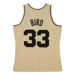 Jerseys Mitchell & Ness -Khaki Black Swingman Larry Bird Boston Celtics 1985-86 Jersey