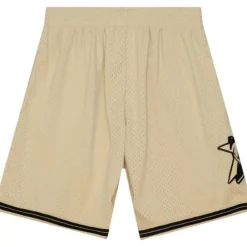 Apparel Mitchell & Ness Shorts-Khaki Black Swingman Philadelphia 76Ers 2000-01 Shorts