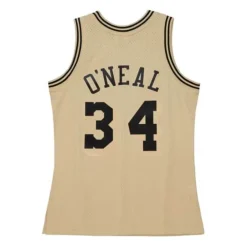 Jerseys Mitchell & Ness -Khaki Black Swingman Shaquille O'Neal Los Angeles Lakers 1996-97 Jersey