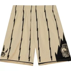 Apparel Mitchell & Ness Shorts-Khaki Black Swingman Toronto Raptors 1998-99 Shorts